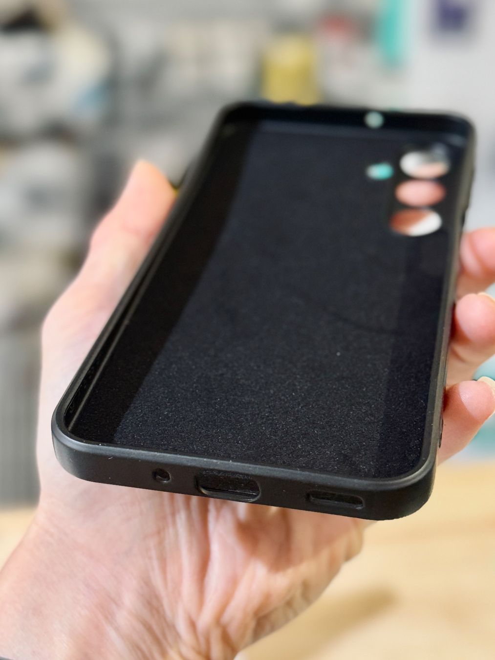 Covers & Schutzfolien: Galaxy A36 - coque silicone antichoc noir – Neu und originalverpackt aus Morges von DigiAC 2