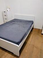 IKEA white bed frame 140x200
