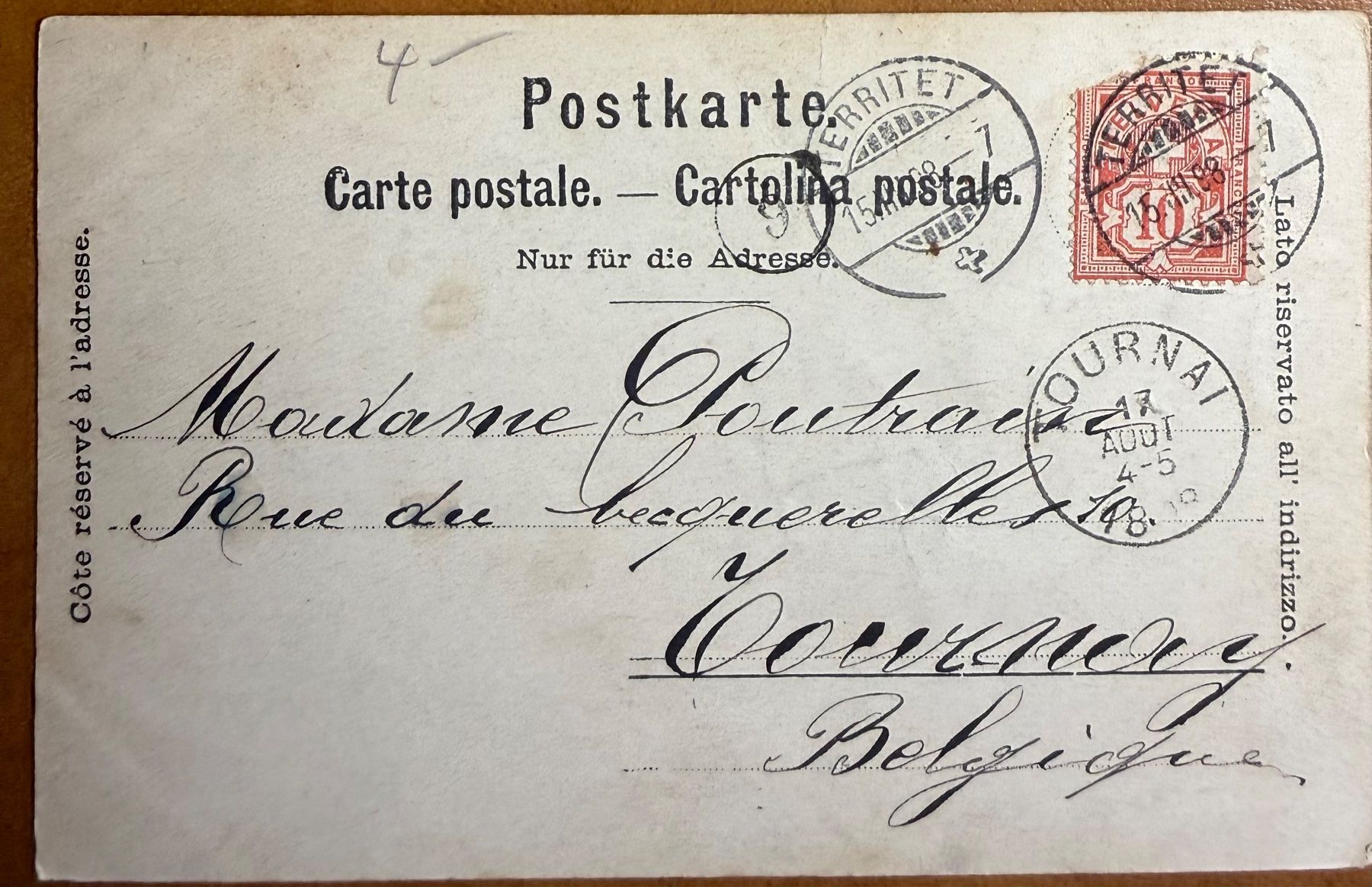 Cartoline postali: Chillon  au clair de Lune 1898 – Usato da Lutry venduto da Ediego 1