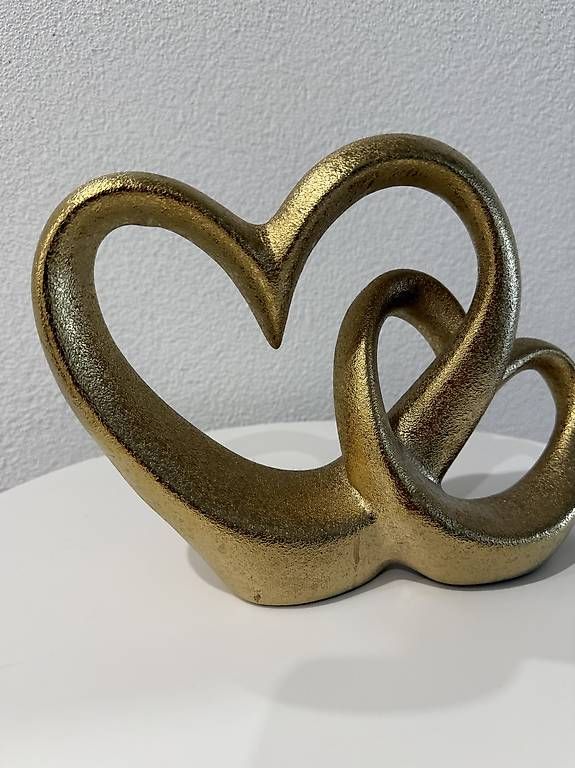 Tutte le decorazioni: Goldene Herz Deko / Skulptur – Usato da Lengnau BE venduto da aya_2tvj