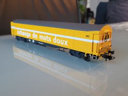 H0 SIGG Modell SBB PTT Postwagen NEU !