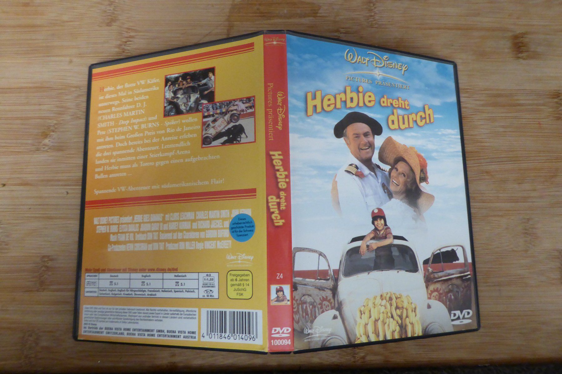 Alle DVDs: DVD Walt Disney Herbie dreht durch – Gebraucht aus Allschwil von Summelsarium