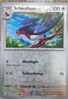Pokemon Karte Schwalboss Glitzer TOP Zustand!