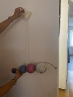 Hängelampe Raupe bunt Kinderlampe Kinderzimmer Lampe
