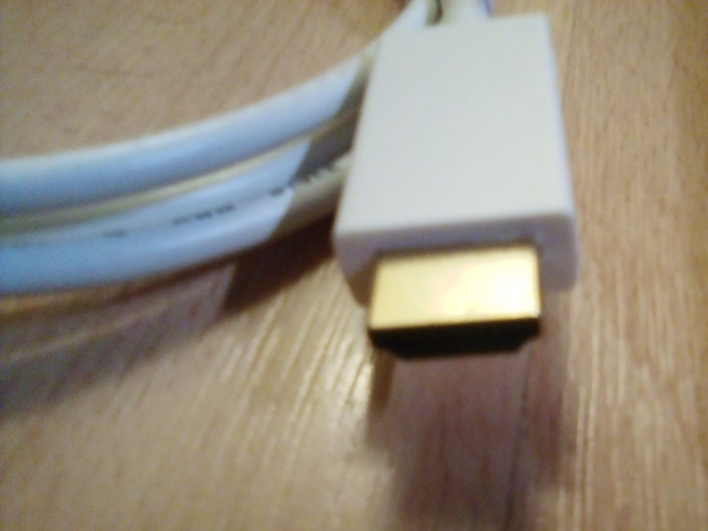 Cavi: Displayport to HDMI Kabel Weiss – Nuovo (secondo la descrizione) da Winterthur venduto da Colonica 1
