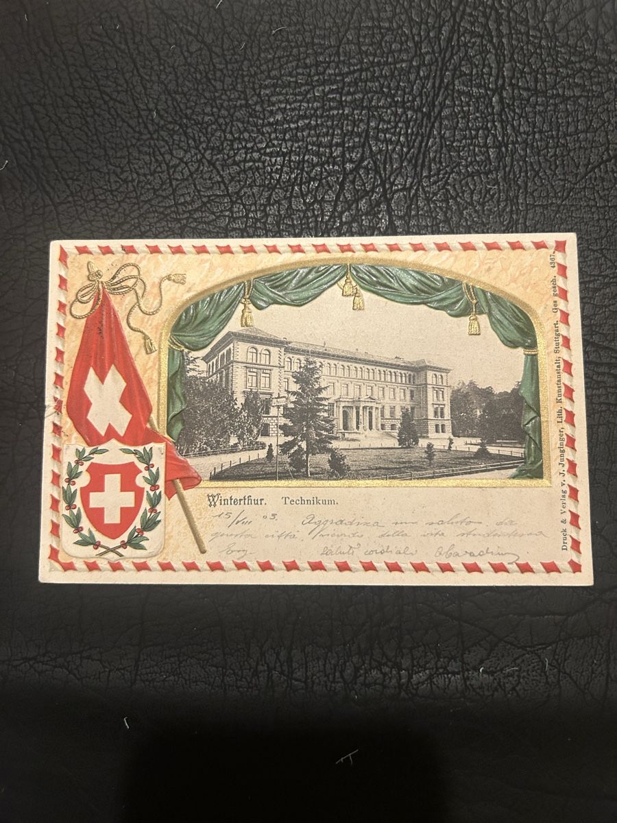 Cartes postales: Winterthur Technikum 1903 – D'occasion à Breganzona par Milesbo