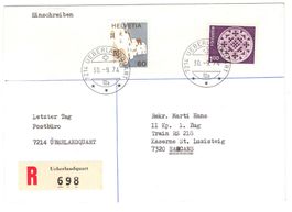 Letztagsbrief: Schliessung Poststelle 7214 UEBERLANDQUART