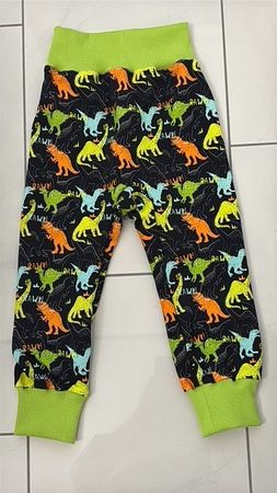 Sweat Pumphose Mitwachshose Dinosaurier Gr. 98/104 Neu