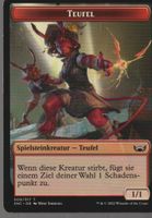TCG Magic The Gathering MTG De SNC Token 008 Teufel