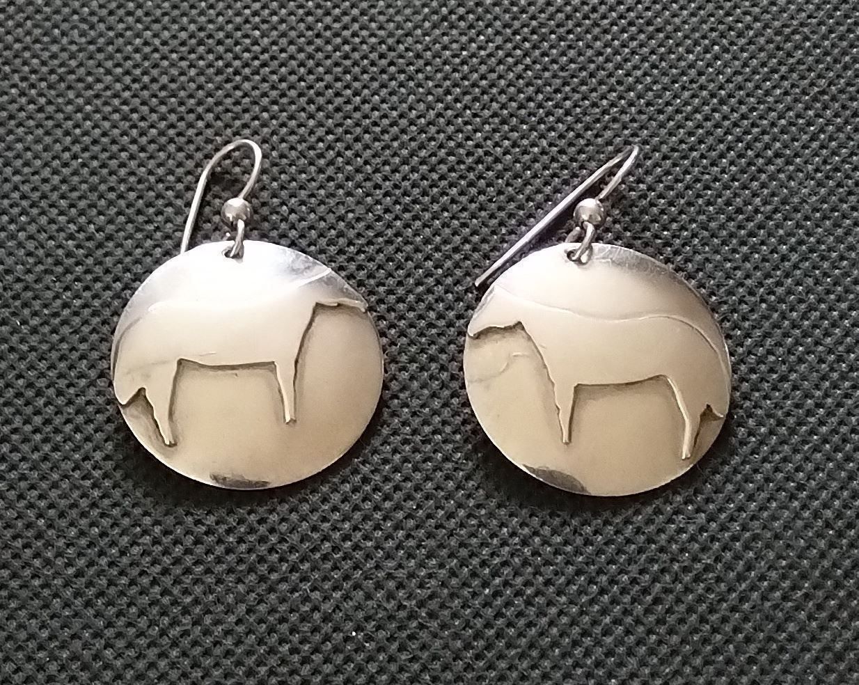 Orecchini pendenti & Orecchini a lobo: OHRRINGE PFERD IN 925 SILBER – Usato da Romanshorn venduto da BoutiqueA