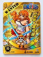 One Piece Nami Gold Holographic Glitzer Sammelkarte