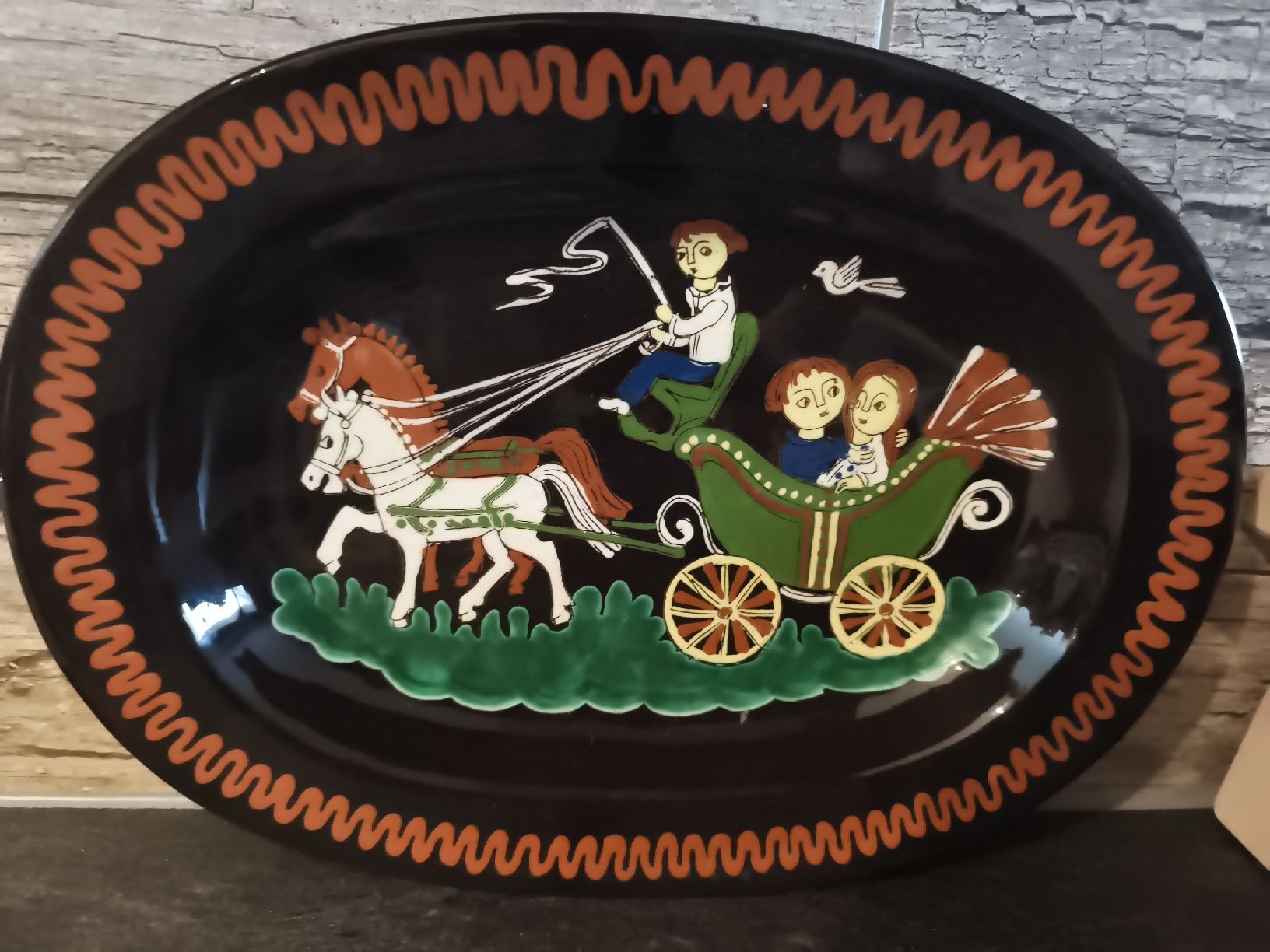 Tutte le decorazioni: Schweizer Keramik Wandteller – Usato da Rubigen venduto da HEIDA_82 1