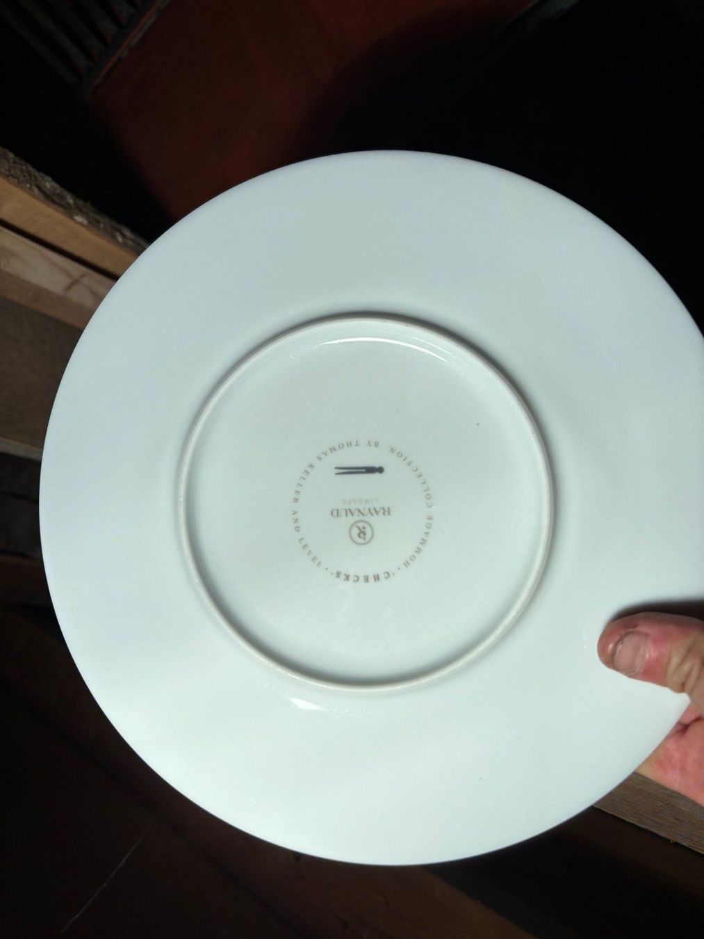 Thomas Piatti: Assiettes Raynaud de limoges – Usato da L'Isle venduto da Outils