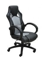 Gamingstuhl Bürostuhl Blizzard schwarz grau