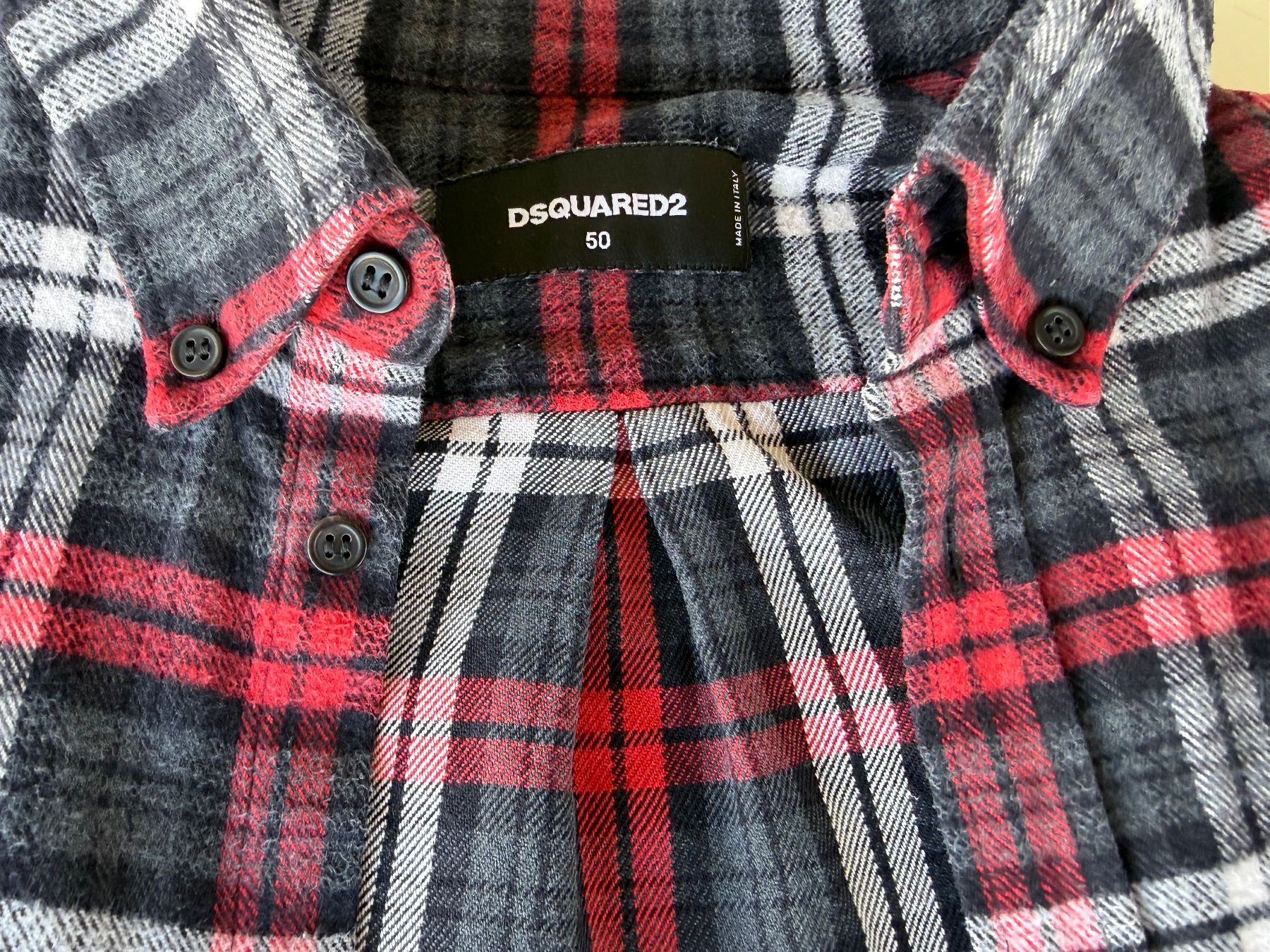 Dsquared2 Hemden: Dsquared2 Flannel Hemd Baumwolle Grösse 50 – Gebraucht aus Mitlödi von ax20 3