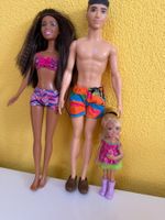 Barbie Familie, 3 Puppen,