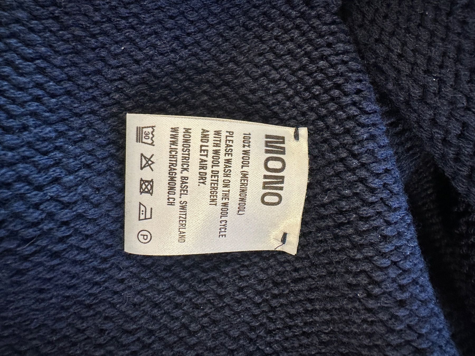 Maglioni & Felpe: Pullunder von Mono, 100% Merino – Nuovo (secondo la descrizione) da Winterthur venduto da angeles18 4