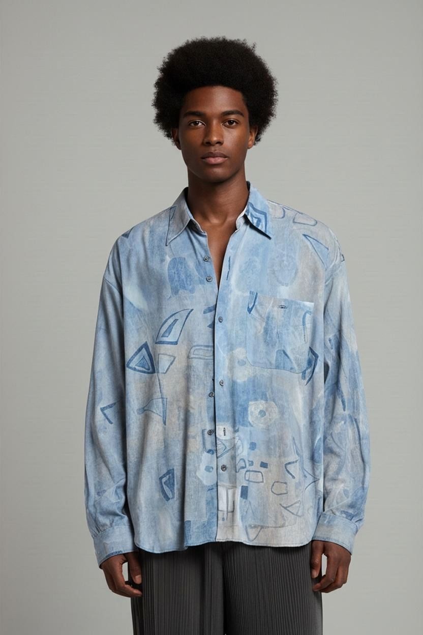 Camicie: Goldress World Traveller Herren Button-Down Hemd - – Usato da Zug venduto da vinokilo