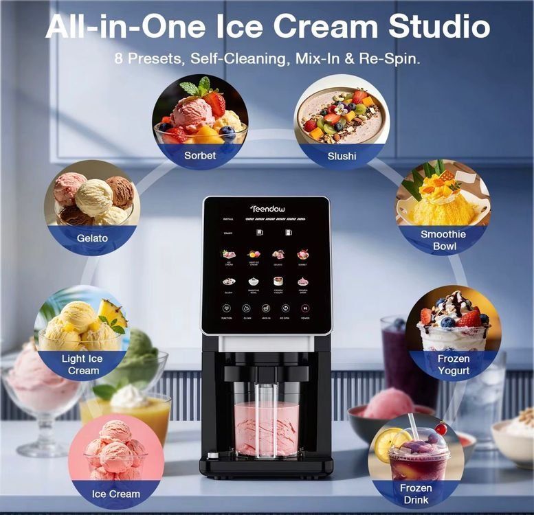 Tutte le macchine: Electric ice cream maker – Nuovo e nell'imballaggio originale da Leukerbad venduto da wor_sf98 1