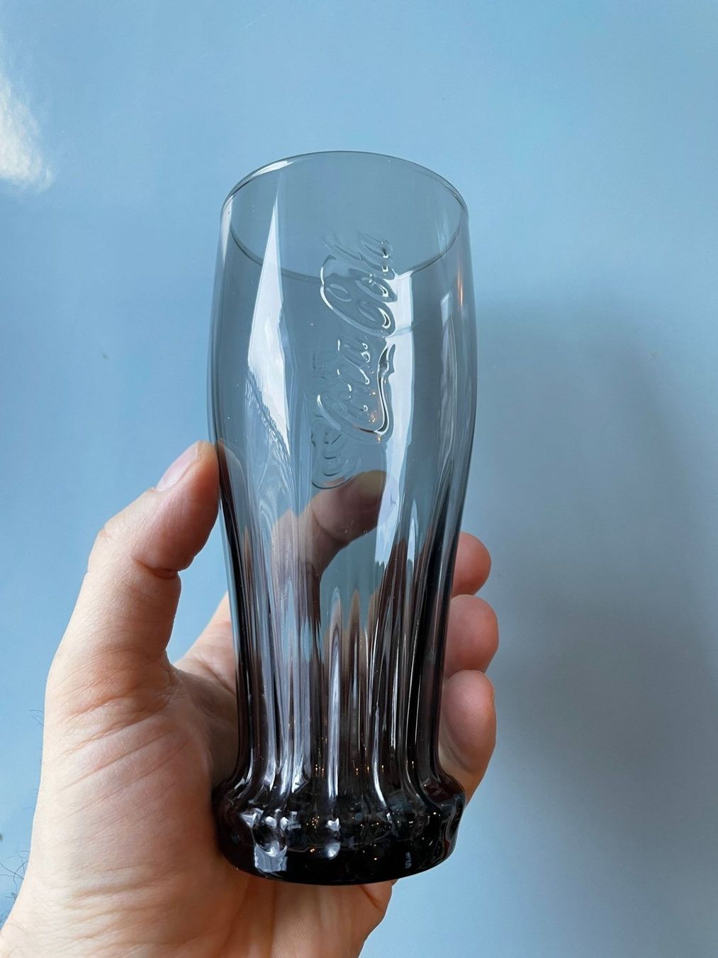Coca-Cola Gläser: COCA-COLA-Glas (6.5 x 15.5 cm) – Gebraucht aus Buchs SG von Handyman77 6