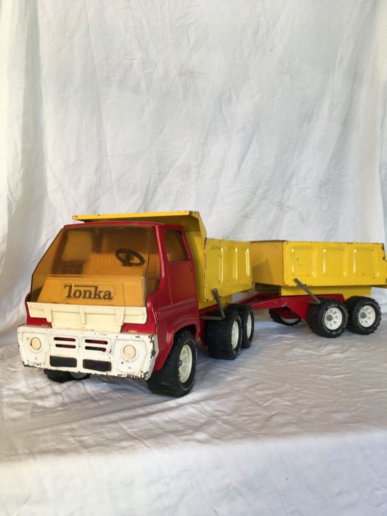 Camion Jouet Tonka - Modèle Vintage, Occasion, Solide Et Résistant, Pour Enfant Ou Collection