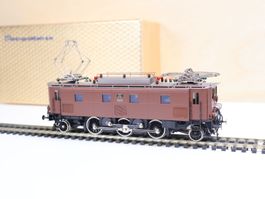 Metropolitan SBB Be 3/5 H0 DC E-Lok - Rarität Messing
