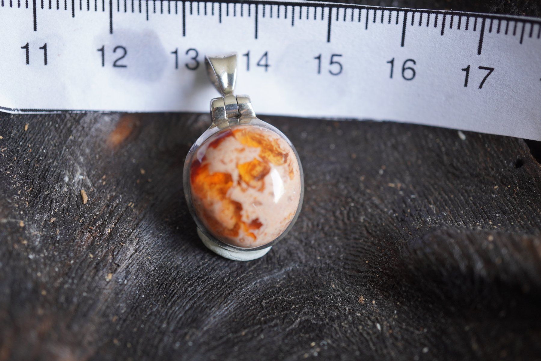 Anhänger: Feuer Opal Mexico      925 Silber Anhänger – Neu und originalverpackt aus Balgach von top_silver 3