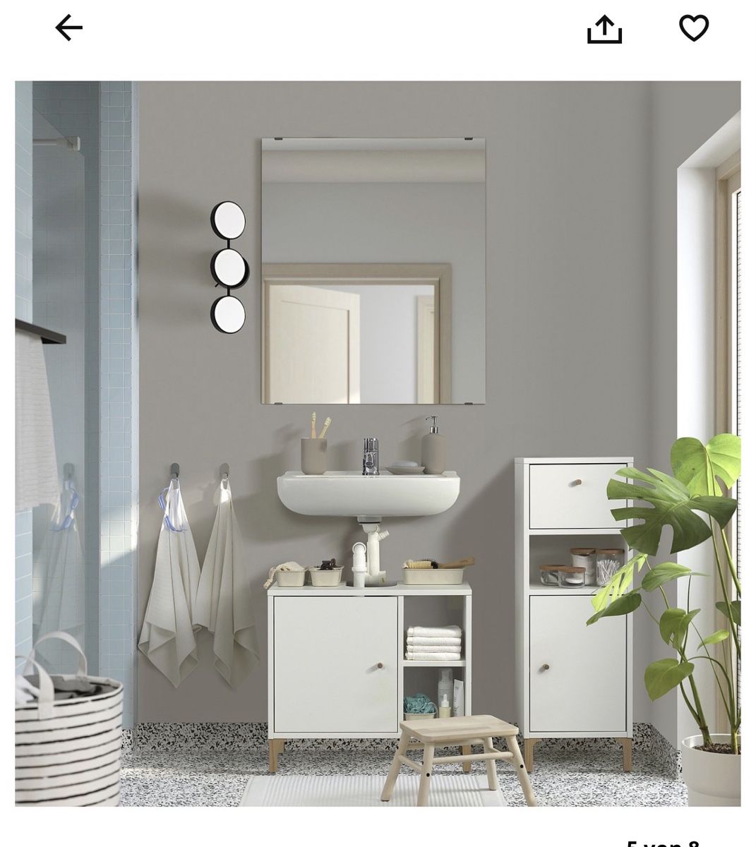 Ikea Badezimmermöbel: Badmöbel-Set – 2 Schränke   – Gebraucht aus Schlieren von ana_ribeiro19 1