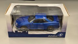 Solido Nissan GT-R (R34) Modellauto, neu 1:18! 🚘