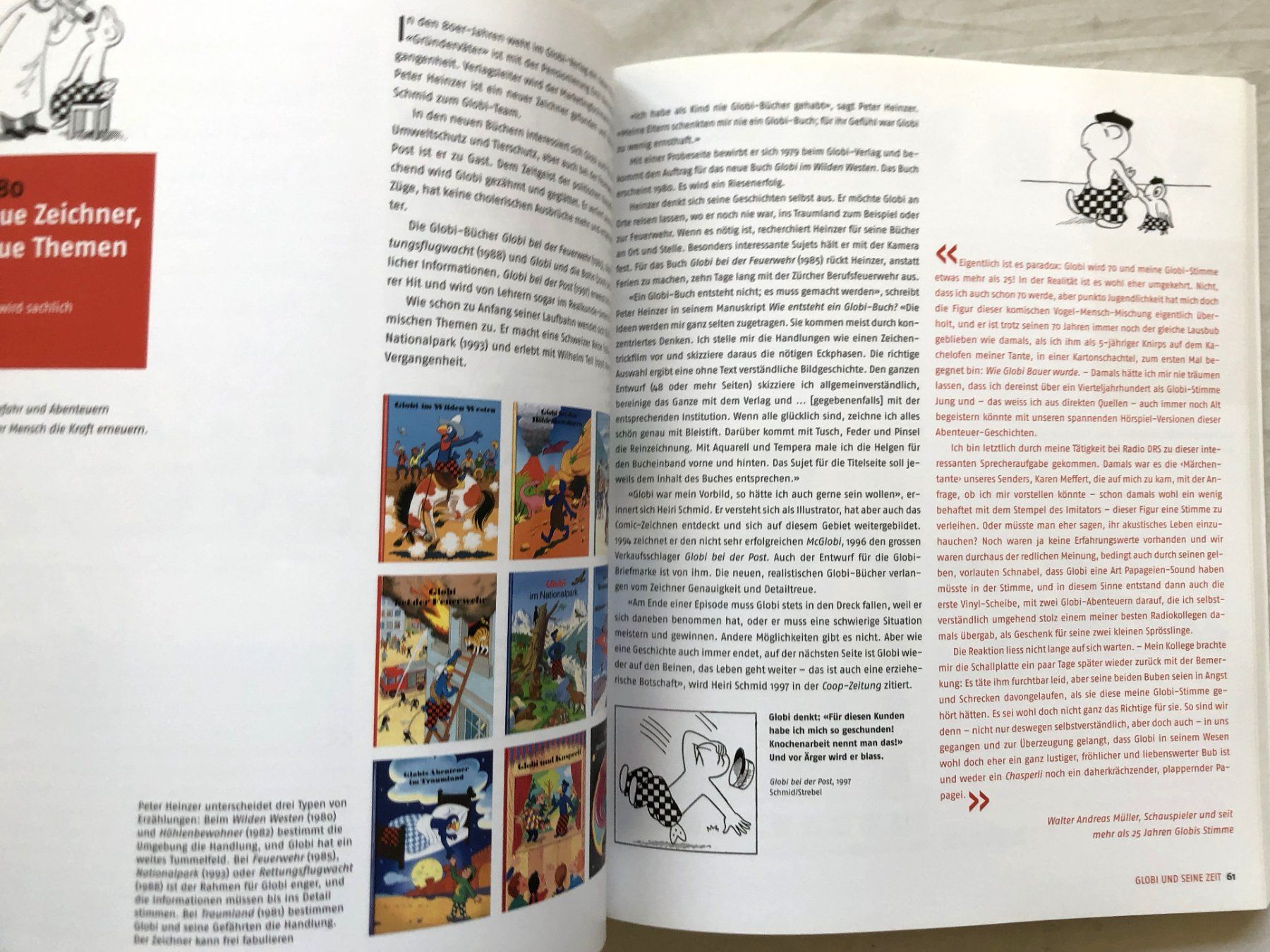 Fumetti: Globi und seine Zeit: Begegnung mit einem Schweizer Phänomen – Usato da Schaffhausen venduto da durruti 4