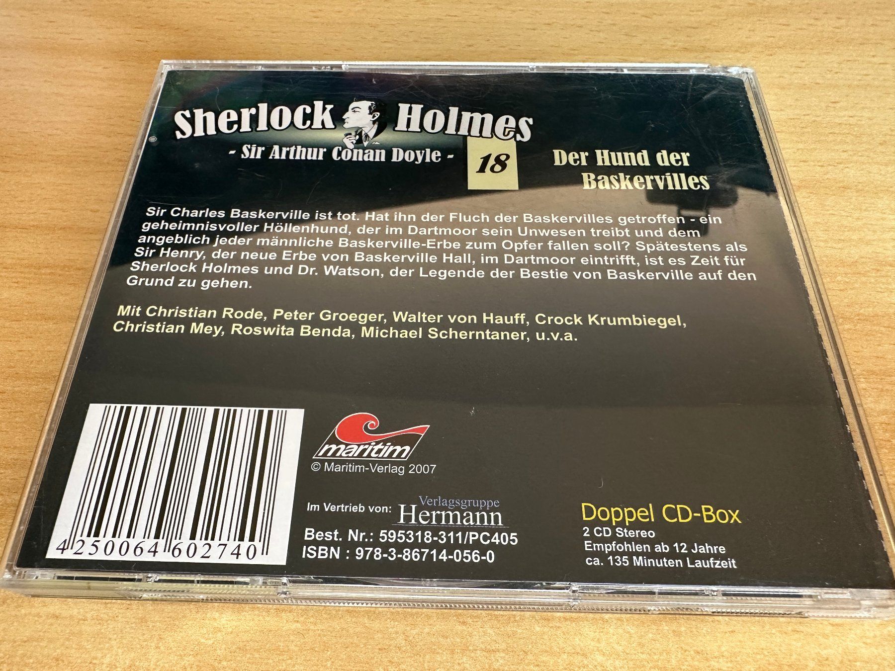 Audiolibri: E5 Sherlock Holmes - Der Hund Der Baskervilles - 2 CD – Usato da Rikon im Tösstal venduto da Alpenmutz 1