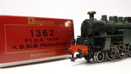 e52 Rivarossi 1362 Pt 3/6 "404" K. B. St. B. Pfalzbahnen