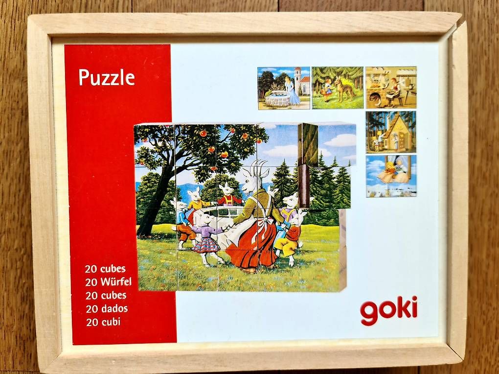 Puzzles: Holz Würfel Puzzle Märchen  – D'occasion à Muri b. Bern par SPF01
