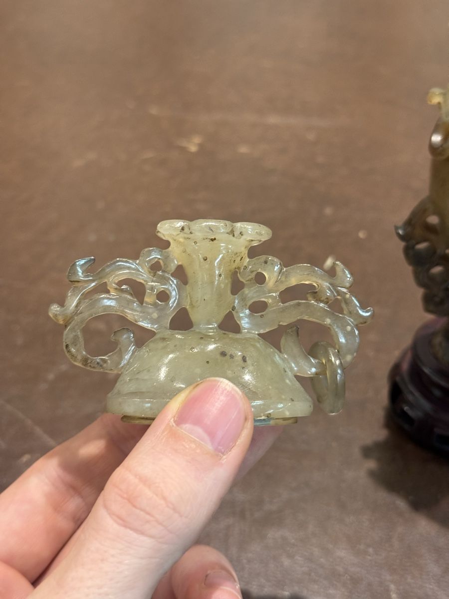 Sculptures & Statues: Antike Jade-Deckelvase, China – D'occasion à Zofingen par GrosisWonderkeller 5