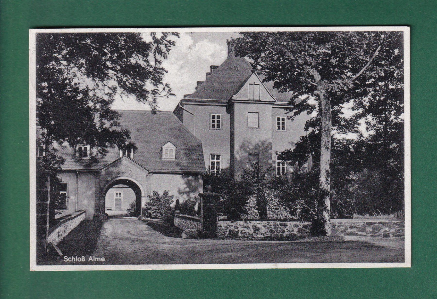 Cartoline postali: SCHLOSS ALME - 1931 – Usato da Pully venduto da nicecards-shop