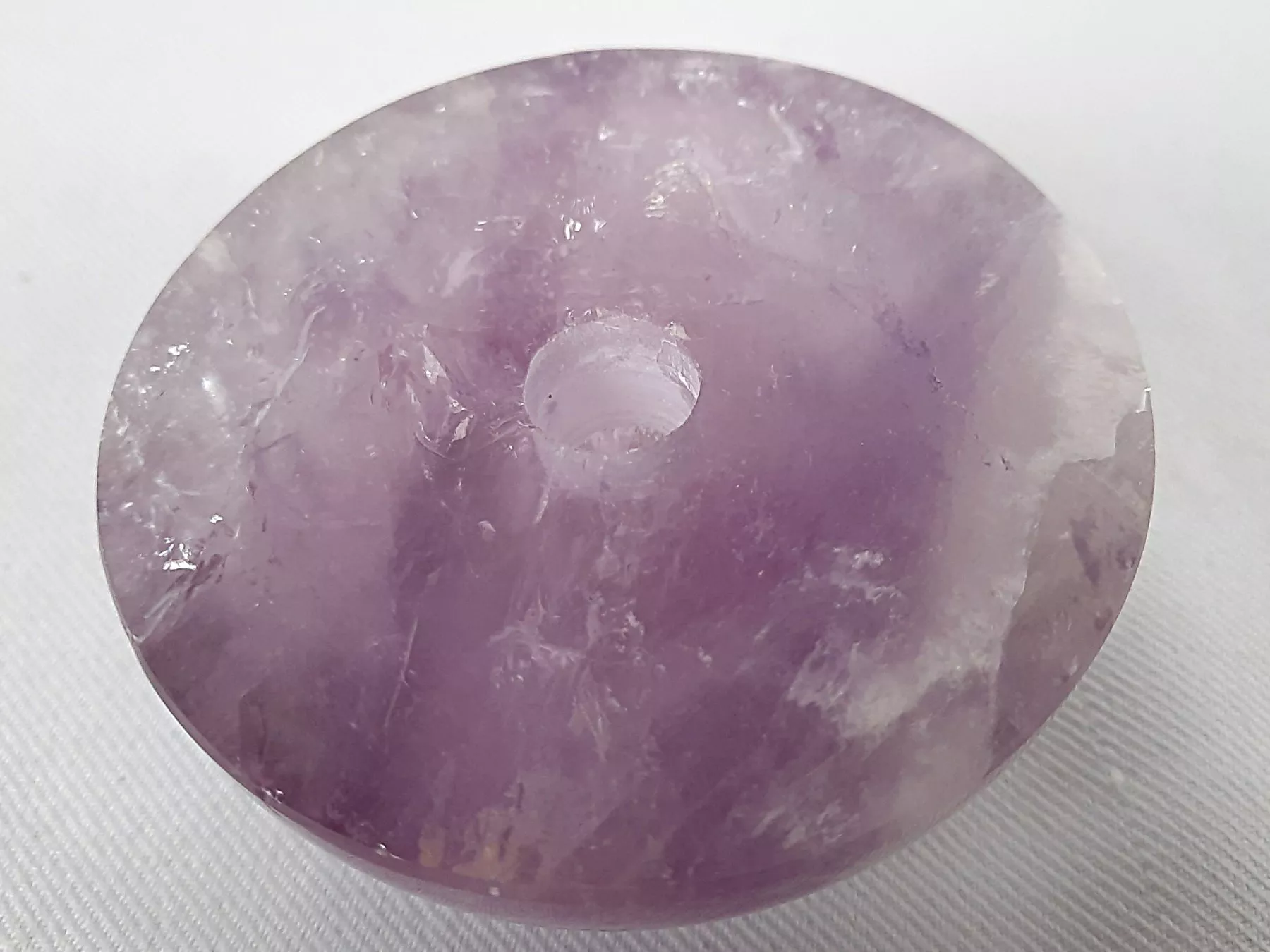 Minerali & Pietre curative: 2 Amethyst Halbkugeln – Usato da Beinwil am See venduto da Restwert_Beinwil 8