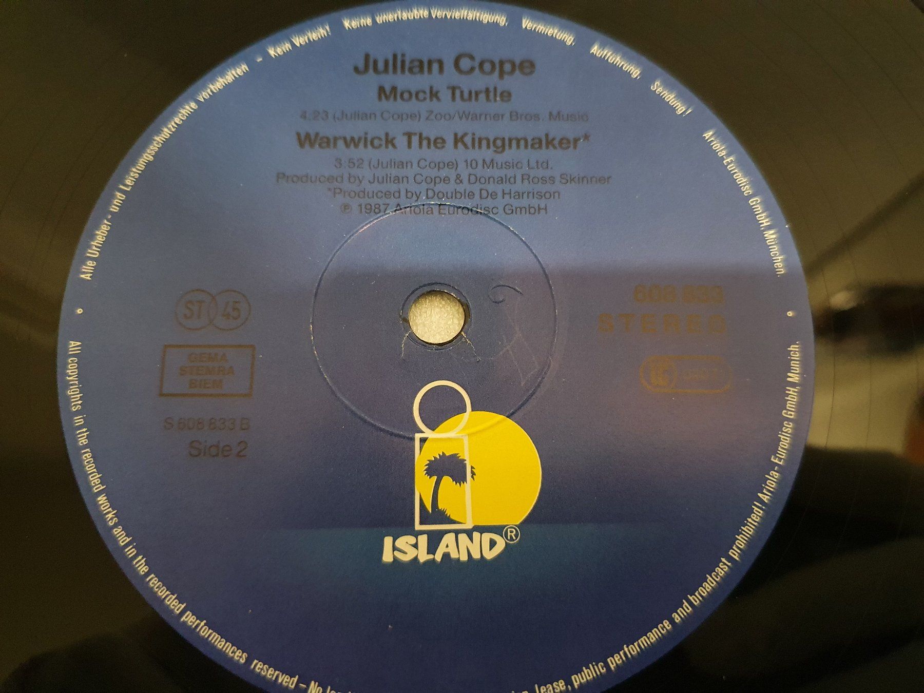 Dischi in vinile: Julian Cope – Trampolene – Usato da Uster venduto da Vinyl-Leidenschaft 5