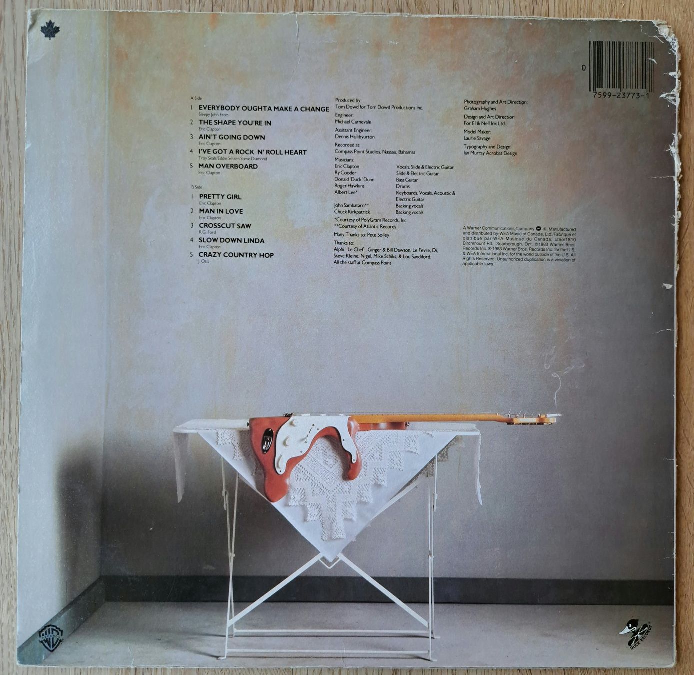 Dischi in vinile: Eric Clapton - Money and cigarettes – Usato da Meggen venduto da Ricardokoch 1