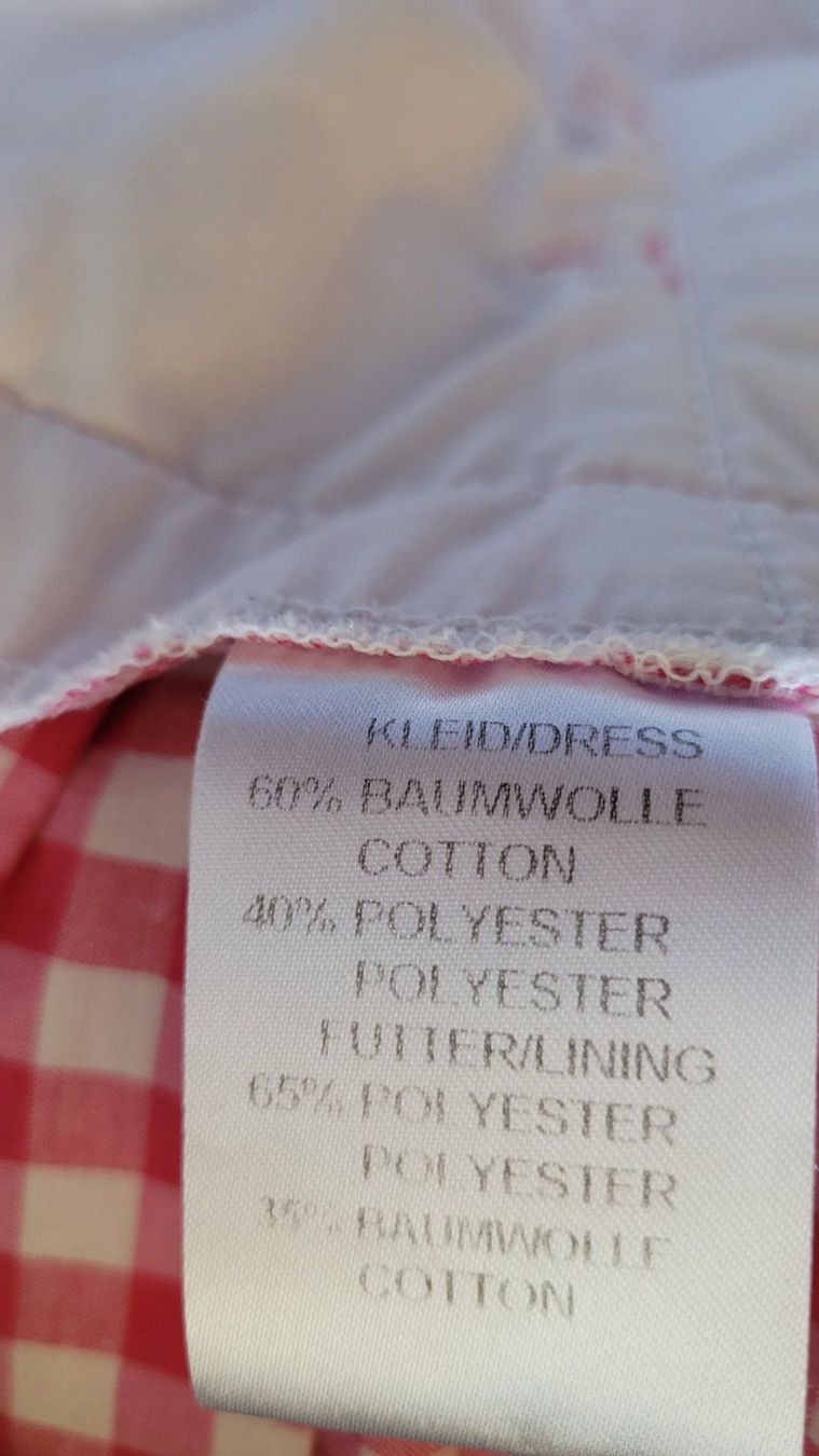 Kleider: Dirndl von ALPENFEE , blau, rot karriert Gr. 40 – Neu (gemäss Beschreibung) aus SCHÜBELBACH von CoKaHa 5