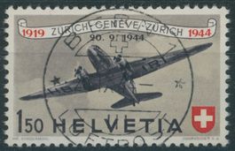 1944 - Flugpost - Luftpost - Ersttag Voll Stempel ET