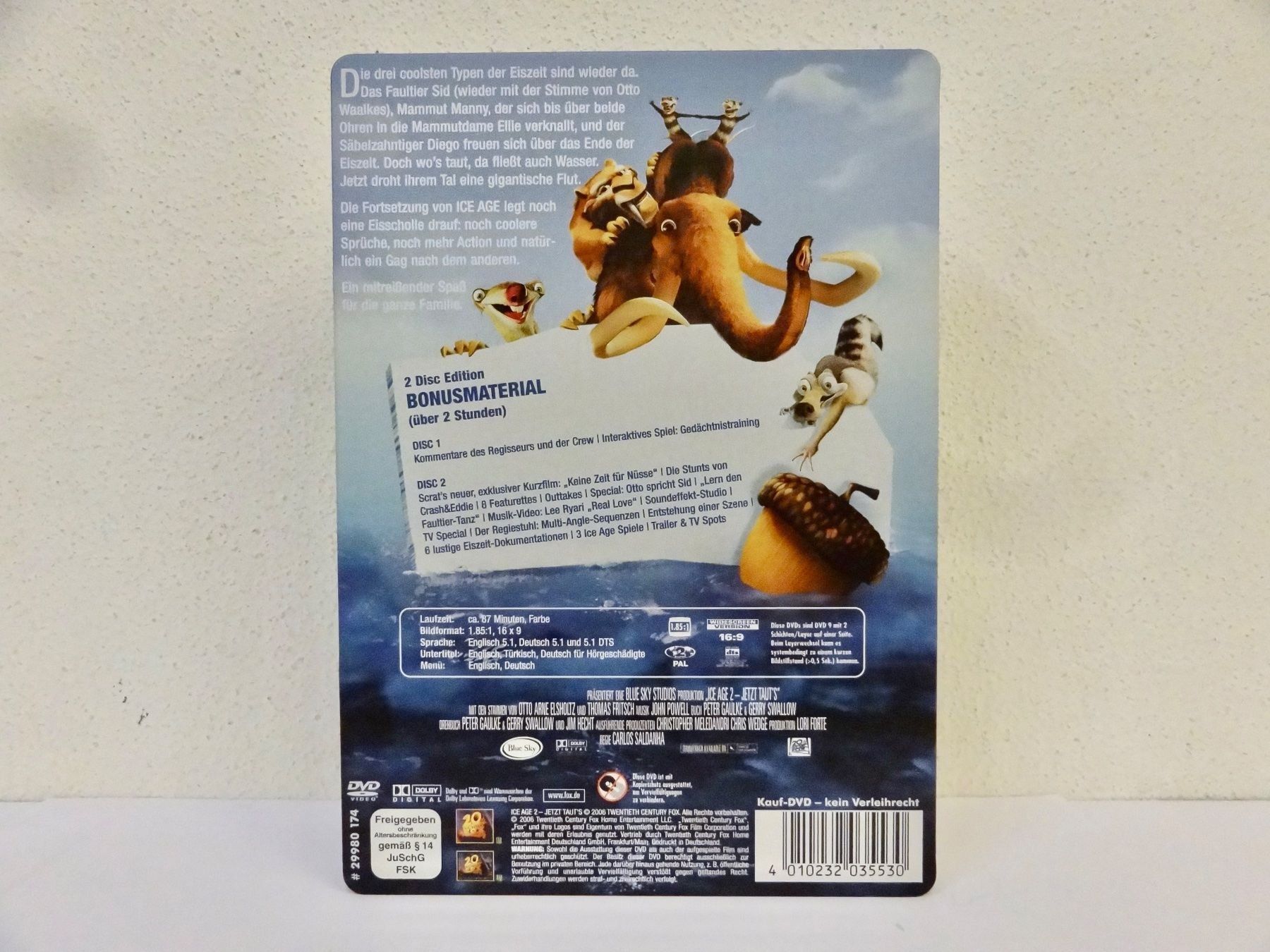 Tutti i DVDs: DVD Ice Age 2, jetzt taut's – Usato da Nods venduto da Tib99 1