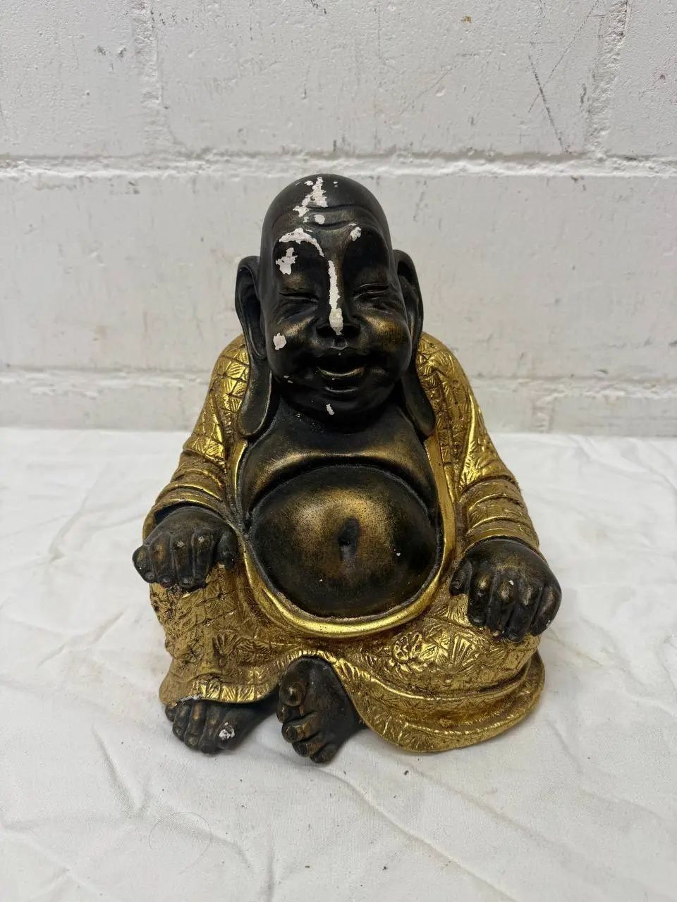 Sculture & Statue: Lachende Buddha-Statue (Hotei) – Usato da Bern venduto da Yunkom
