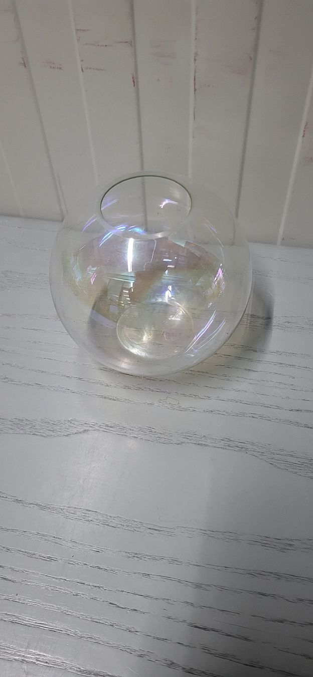 Vasi & Recipienti: Dekorative Glasvase mit Irisierendem Finish, – Nuovo (secondo la descrizione) da Figino venduto da mayam63 2