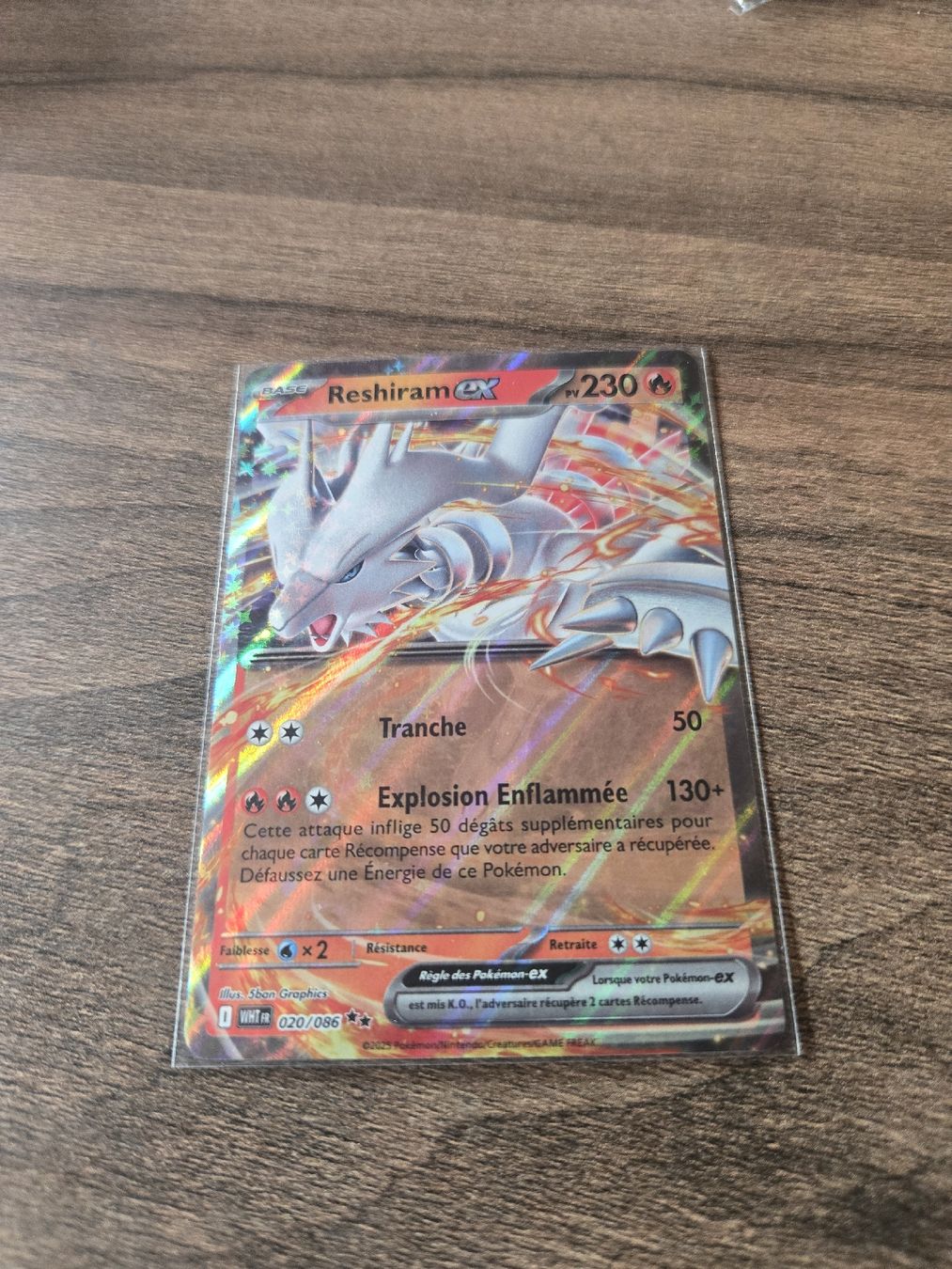 Pokémon Sammelbilder & Trading cards: Flamme Blanche Reshiram EX 020/086 – Neu (gemäss Beschreibung) aus Rossinière von seb_68fd