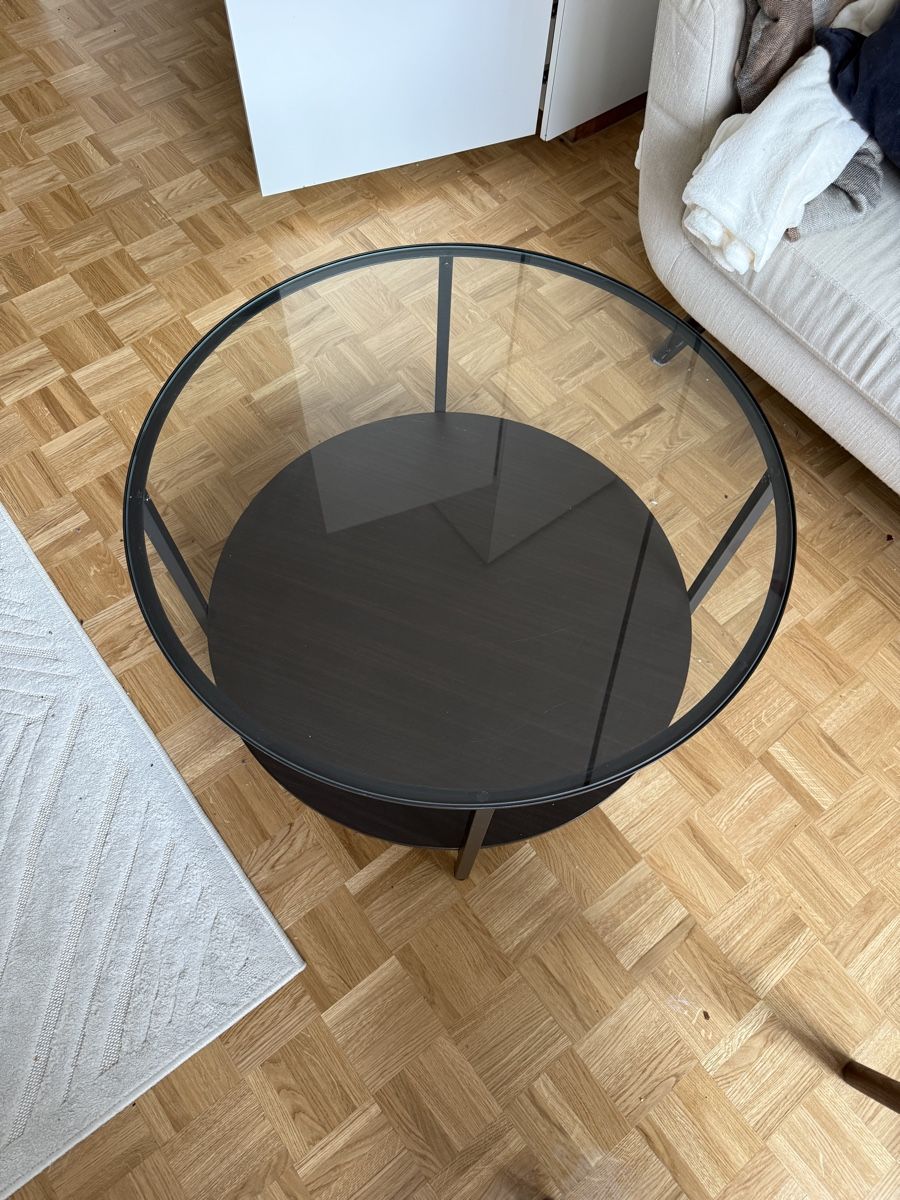Tables: Glastisch rund  – D'occasion à Bern par cel_tv2j 2