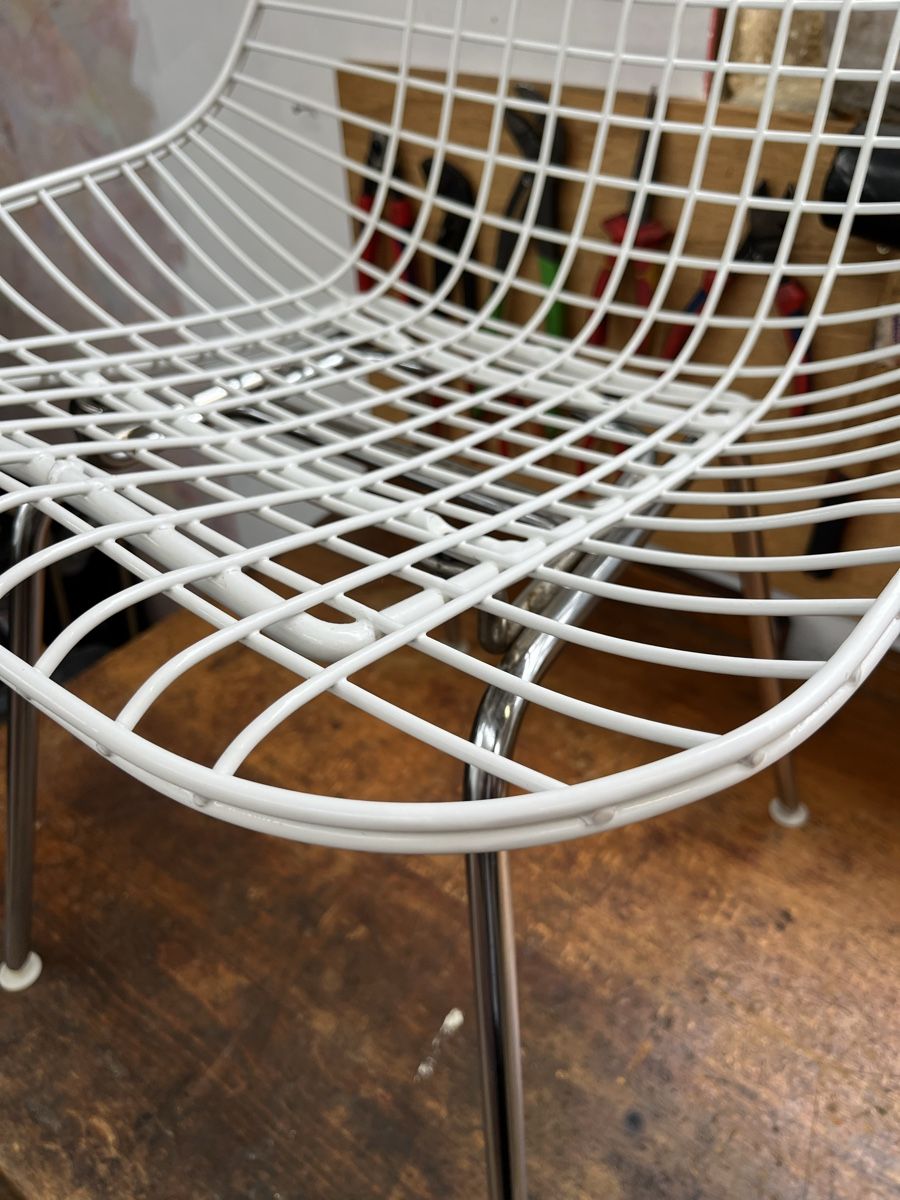 Herman Miller Sedie: Eames Wire Chairs Stühle Herman Miller mit Bezug – Usato da Kreuzlingen venduto da jud_yt59 2