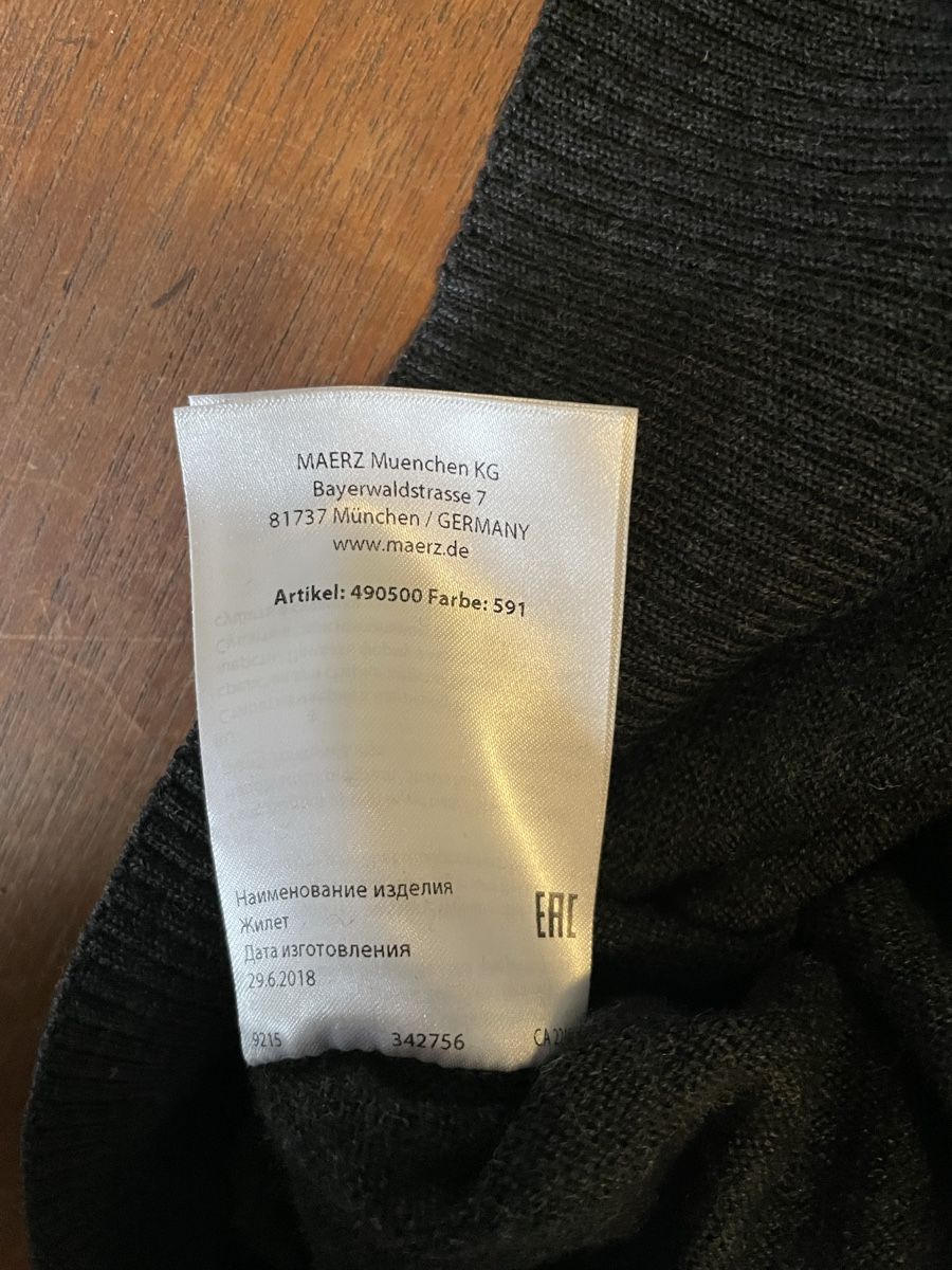 Pullover & Sweatshirts: MAERZ Strickpullover, Herren, Grösse M, Merino – Gebraucht aus Bern von VincentCassel 2