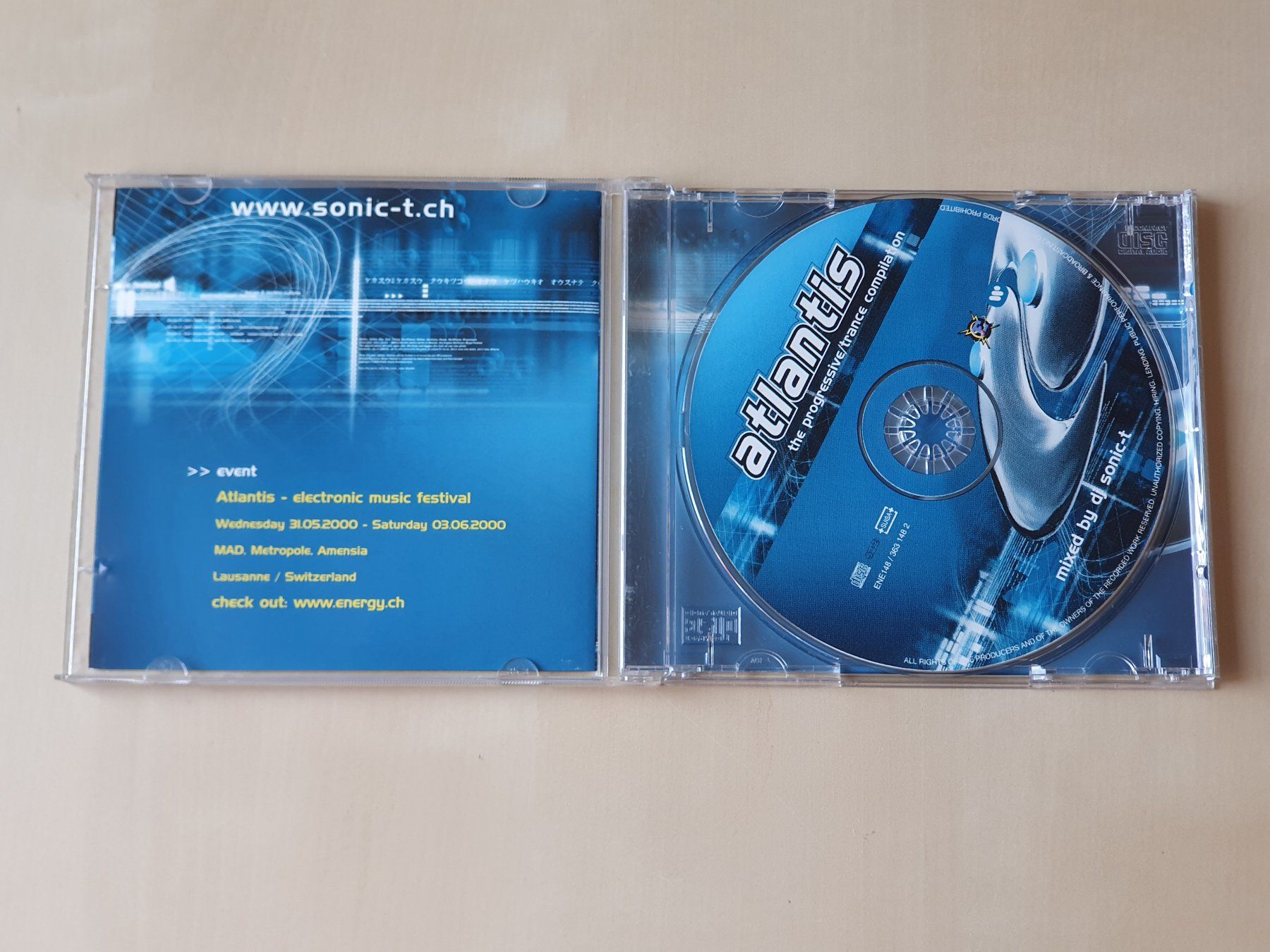 CDs: Atlantis DJ Sonic-t – Gebraucht aus Stansstad von  2