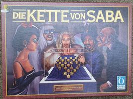 Queen Games Brettspiel Die Kette von Saba  Vollständig!