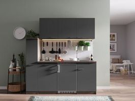 649 Singleküche Küchenzeile 180cm E/Y/G - Küche Einbauküche